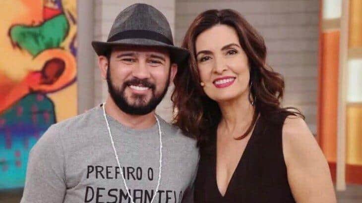 Bráulio e Fátima Bernardes no Encontro (Reprodução: Globo) Bráulio e Fátima Bernardes no Encontro (Reprodução: Globo)