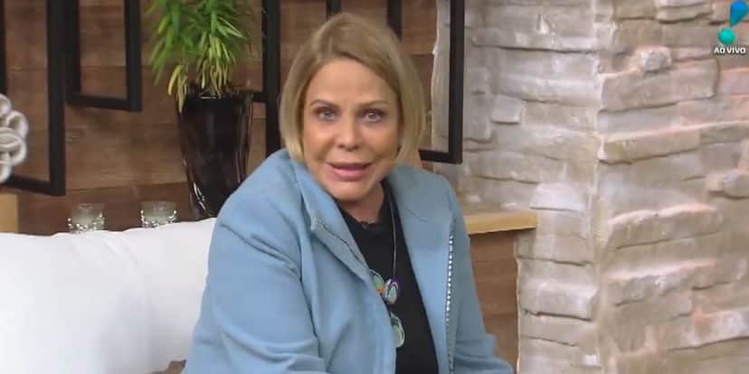 Claudette Troiano no "Vou Te Contar" (Foto: Reprodução/RedeTV!) Claudette Troiano no "Vou Te Contar" (Foto: Reprodução/RedeTV!)