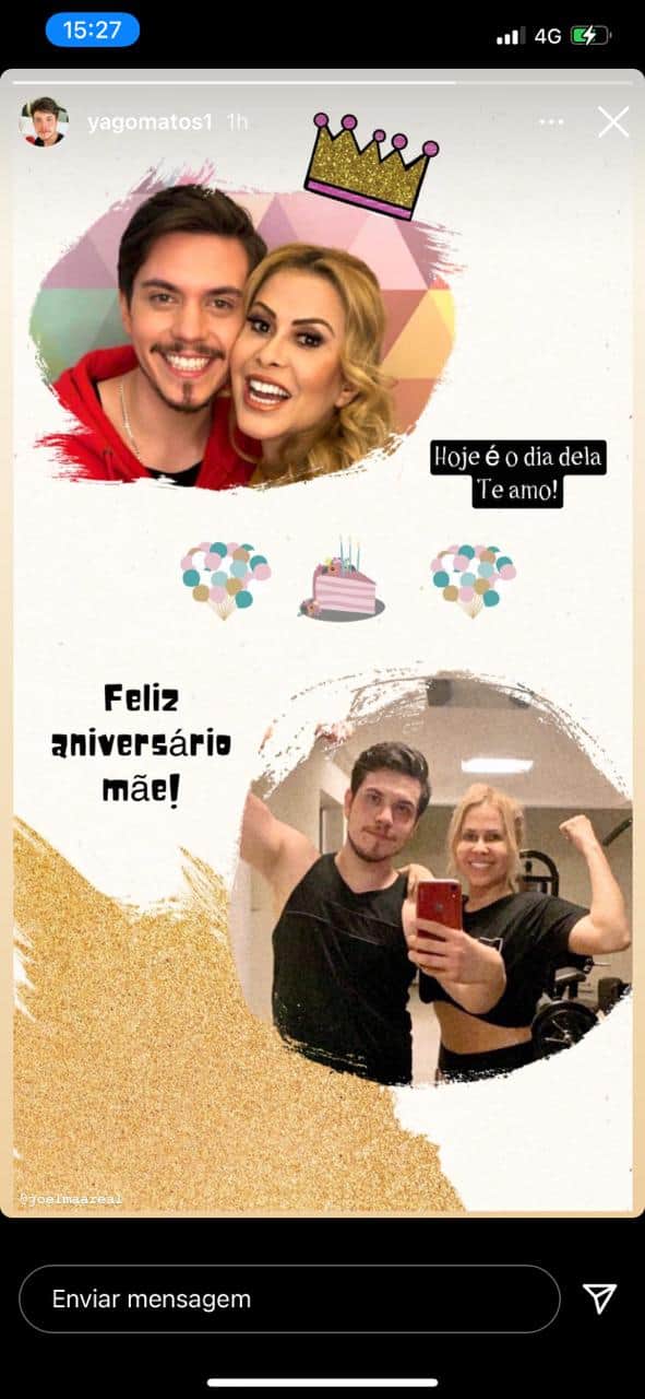 Filho de Joelma manda recado para loira (Reprodução) Filho de Joelma manda recado para loira (Reprodução)