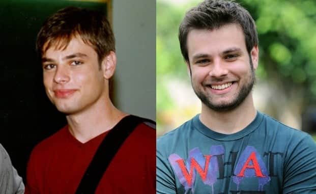 Fábio Azevedo na época de "Malhação" e atualmente (Foto: Reprodução/TV Globo/Instagram) Fábio Azevedo na época de "Malhação" e atualmente (Foto: Reprodução/TV Globo/Instagram)