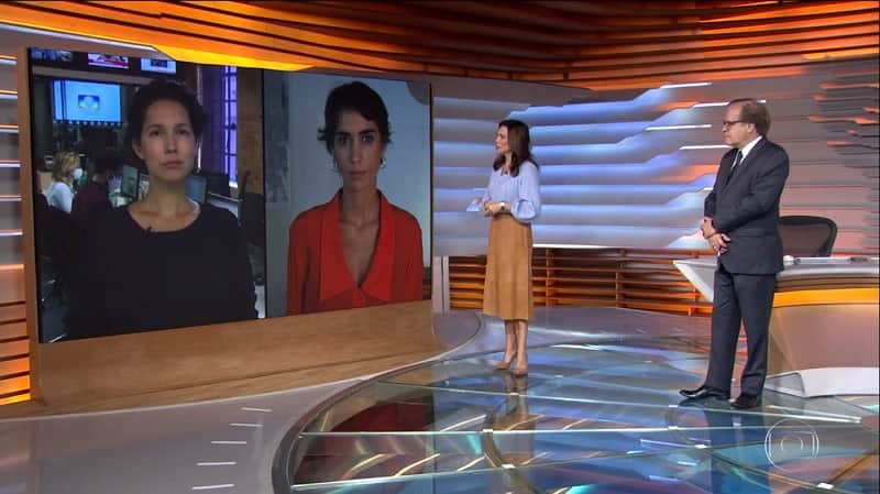 Chico Pinheiro e Ana Paula Araújo, Cecília Malan Chico Pinheiro e Ana Paula Araújo, Cecília Malan