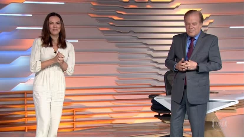 Chico Pinheiro e Ana Paula Araújo Chico Pinheiro e Ana Paula Araújo