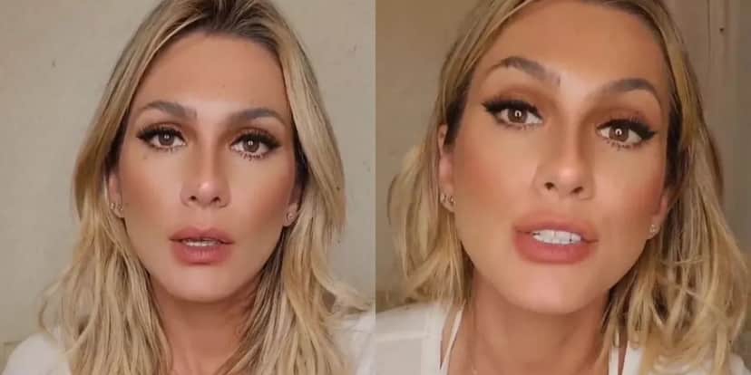 Lívia Andrade é processada pela ex do atual (Imagem: Montagem) Lívia Andrade é processada pela ex do atual (Imagem: Montagem)