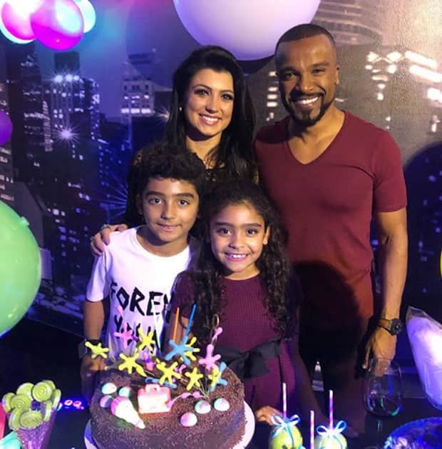 Alexandre Pires e a família - Reprodução Alexandre Pires e a família - Reprodução