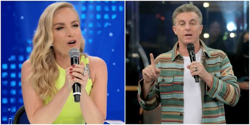 Angélica e Luciano Huck na Globo - Foto: Montagem Angélica e Luciano Huck na Globo - Foto: Montagem