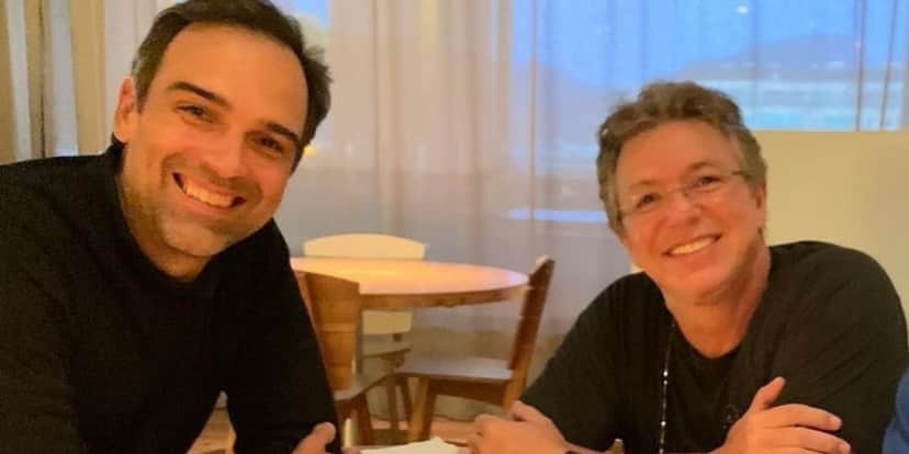 Tadeu Schmidt e Boninho em reunião sobre o BBB22 da Globo(Foto: Reprodução / Instagram) Tadeu Schmidt e Boninho em reunião sobre o BBB22 da Globo(Foto: Reprodução / Instagram)