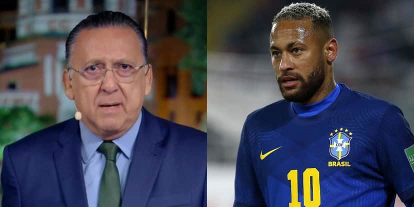 Galvão e Neymar (Foto: Reprodução) Galvão e Neymar (Foto: Reprodução)