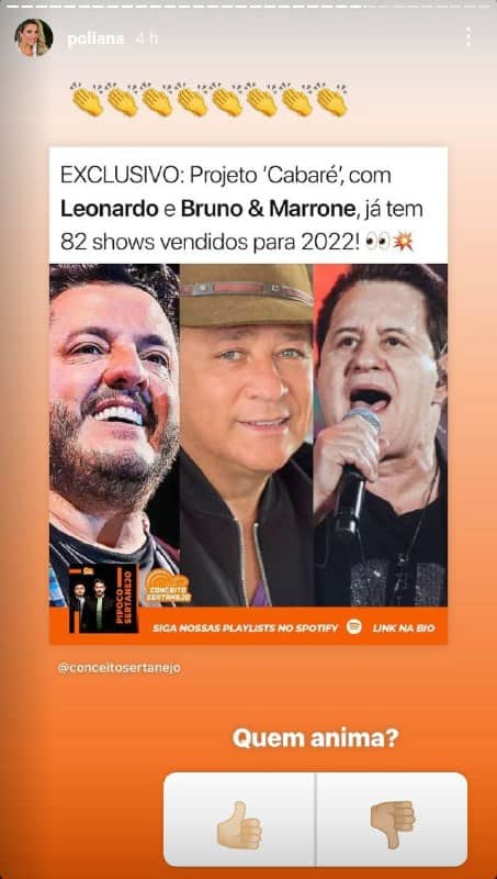Leonardo fará turnê com Bruno & Marrone (Foto: Reprodução) Leonardo fará turnê com Bruno & Marrone (Foto: Reprodução)