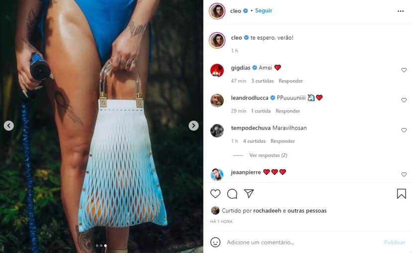 Cleo Pires escandaliza e dá zoom na parte íntima - Foto: Reprodução Cleo Pires escandaliza e dá zoom na parte íntima - Foto: Reprodução