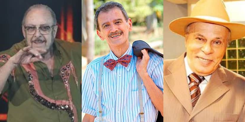 Luís Carlos Miele, André Valli e Jece Valadão estiveram em "Cidadão Brasileiro" (Foto: Reprodução/TV Globo/Record/Divulgação)