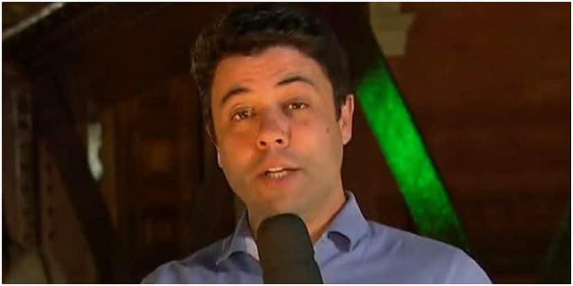 O repórter Tiago Eltz foi ameaçado - Foto: Reprodução O repórter Tiago Eltz foi ameaçado - Foto: Reprodução