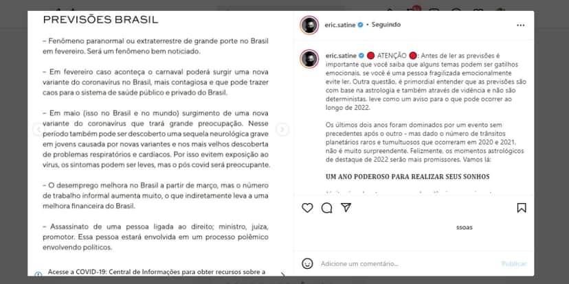 Variante que gera sequela na cabeça, Lula eleito, morte de político e sequestro de famosa: O que esperar de 2022 Variante que gera sequela na cabeça, Lula eleito, morte de político e sequestro de famosa: O que esperar de 2022