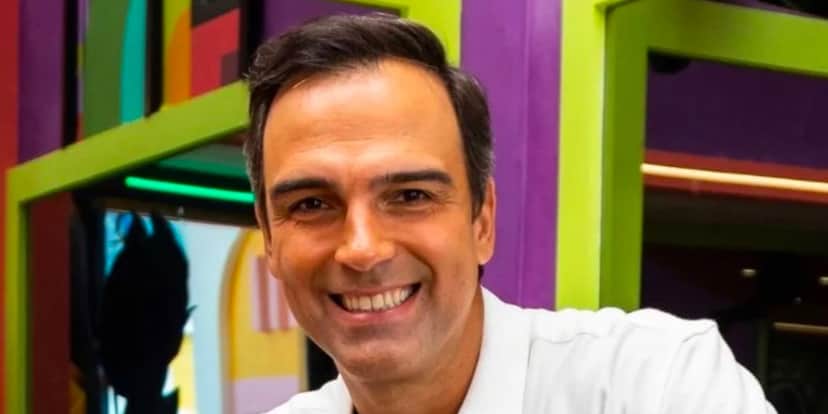 Tadeu Schmidt comanda o Big Brother na Globo (Foto: Reprodução) Tadeu Schmidt comanda o Big Brother na Globo (Foto: Reprodução)
