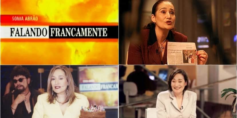Sonia Abrão comandou durante mais de dois anos o Falando Francamente no SBT (Imagem: Montagem) Sonia Abrão comandou durante mais de dois anos o Falando Francamente no SBT (Imagem: Montagem)