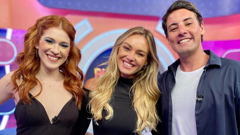 BBB22: Bárbara participa do programa BBB: A Eliminação com Ana Clara e Bruno de Luca (Foto: Reprodução)