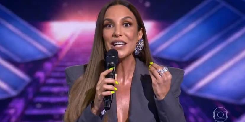 Ivete Sangalo sob o comando do The Masked Singer na Globo (Foto: Divulgação) Ivete Sangalo sob o comando do The Masked Singer na Globo (Foto: Divulgação)