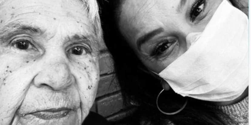 Solange Couto ao lado da mãe - Foto: Reprodução Solange Couto ao lado da mãe - Foto: Reprodução