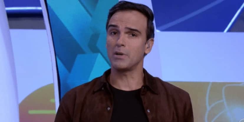 Tadeu Schmidt no "BBB22" (Foto: Globo) Tadeu Schmidt no "BBB22" (Foto: Globo)