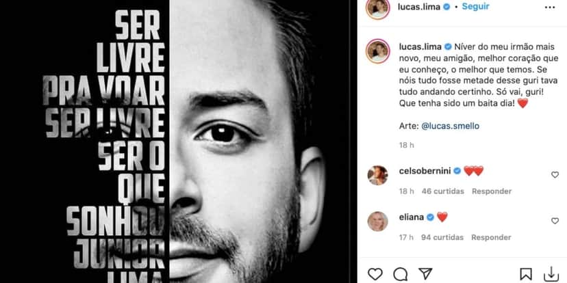 De acordo com marido de Sandy, Junior é um homem incrível 