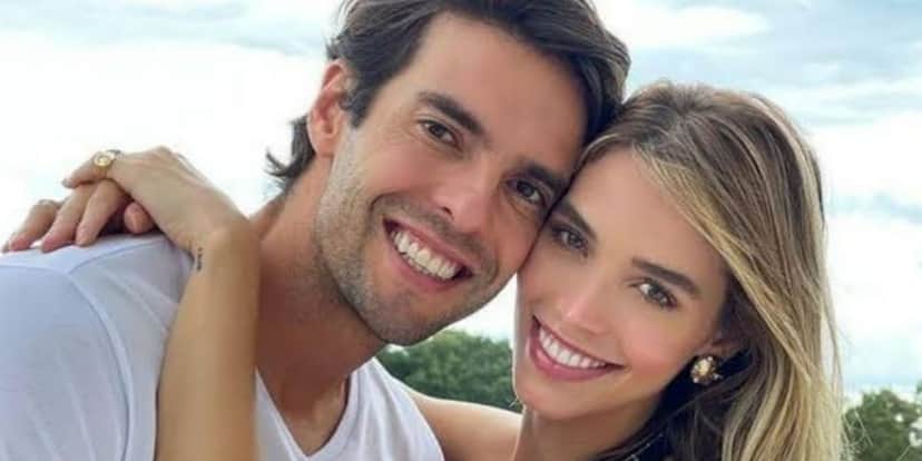 Kaká e a esposa, Carol Dias (Foto: Reprodução) Kaká e a esposa, Carol Dias (Foto: Reprodução)