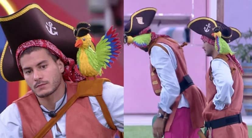 Arthur Aguiar não curtiu o Castigo do 'Monstro' do BBB22 (Foto: Reprodução / Globoplay) Arthur Aguiar não curtiu o Castigo do 'Monstro' do BBB22 (Foto: Reprodução / Globoplay)