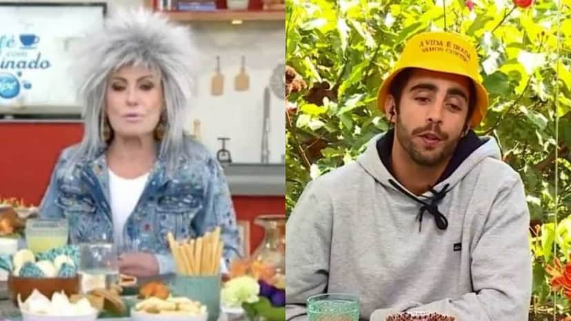 BBB22: Pedro Scooby toma café da manhã com Ana Maria Braga (Foto: Reprodução/Montagem) BBB22: Pedro Scooby toma café da manhã com Ana Maria Braga (Foto: Reprodução/Montagem)