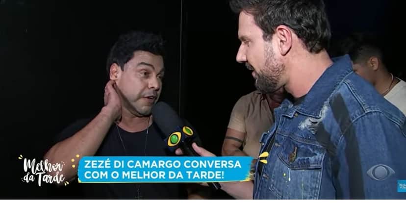 Zezé Di Camargo e Rafael (Foto: Reprodução/Band)