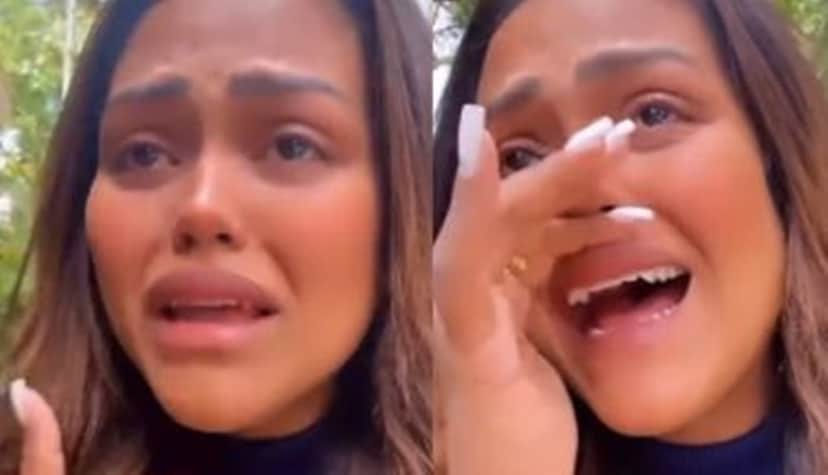 Camila Loures sofre com morte de Sandy após polêmicas Camila Loures sofre com morte de Sandy após polêmicas