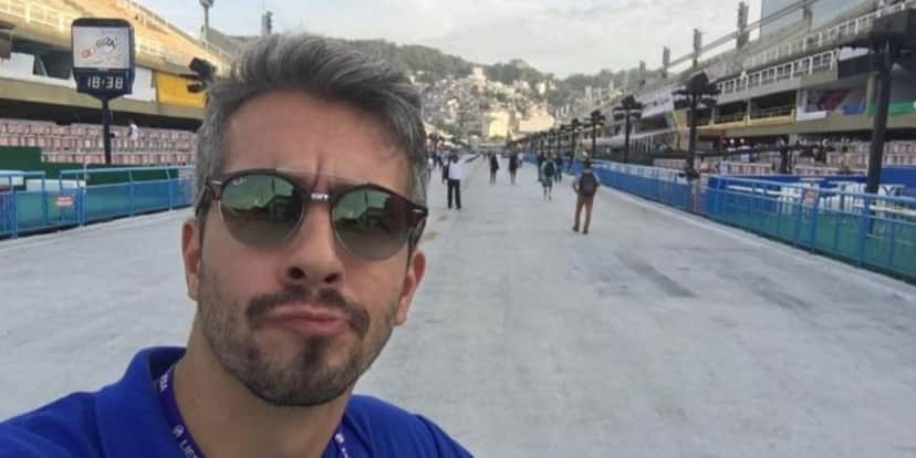 Danilo Vieira na Marquês de Sapucaí (Foto: Reprodução/Instagram) Danilo Vieira na Marquês de Sapucaí (Foto: Reprodução/Instagram)