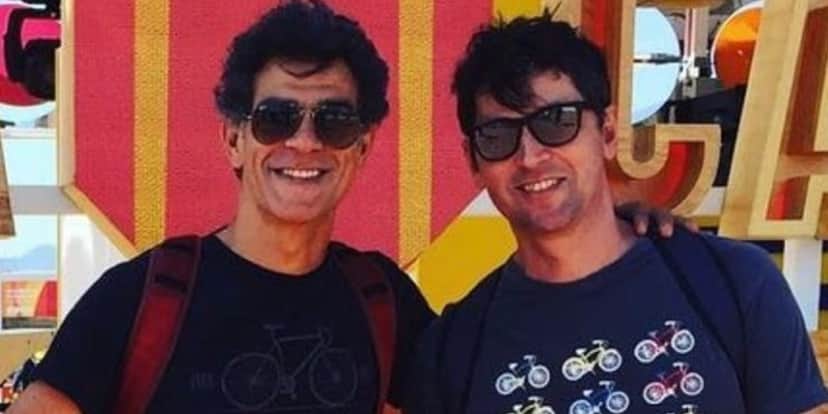 Eduardo Moscovis e o irmão, Vicente, que morreu em dezembro de 2019, depois de enfrentar problemas no coração (Foto: Reprodução / Instagram) Eduardo Moscovis e o irmão, Vicente, que morreu em dezembro de 2019, depois de enfrentar problemas no coração (Foto: Reprodução / Instagram)