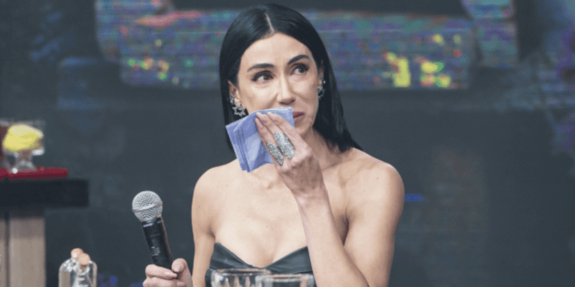 Michelle Barros participou do Faustão na Band (Foto: Reprodução) Michelle Barros participou do Faustão na Band (Foto: Reprodução)