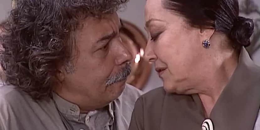Calixto e Mimosa - Reprodução Globo Calixto e Mimosa - Reprodução Globo