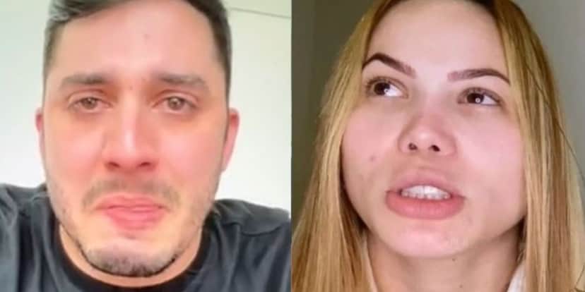 Jonas Esticado cai no choro em vídeo publicado nas redes sociais - Reprodução Instagram