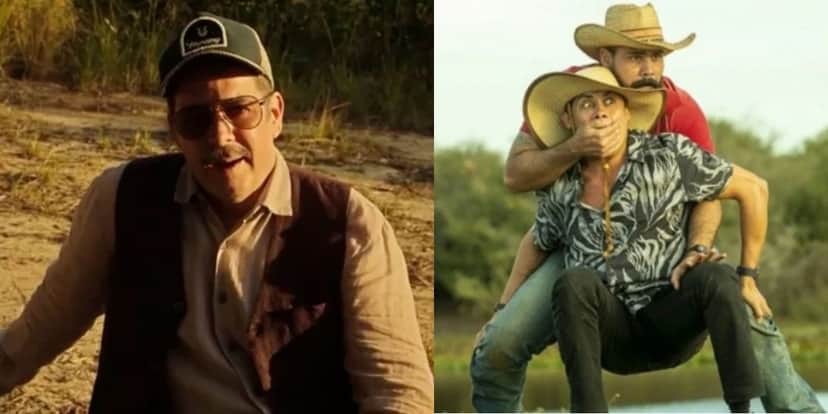 Ten´prio, Alcides e Zaquieu em Pantanal (Reprodução: Globo) Ten´prio, Alcides e Zaquieu em Pantanal (Reprodução: Globo)