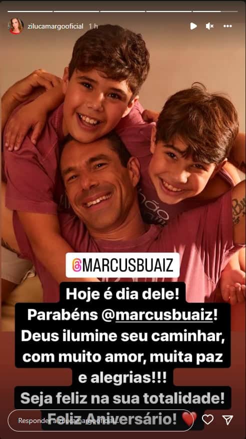 Publicação de Zilu (Imagem: Reprodução) Publicação de Zilu (Imagem: Reprodução)