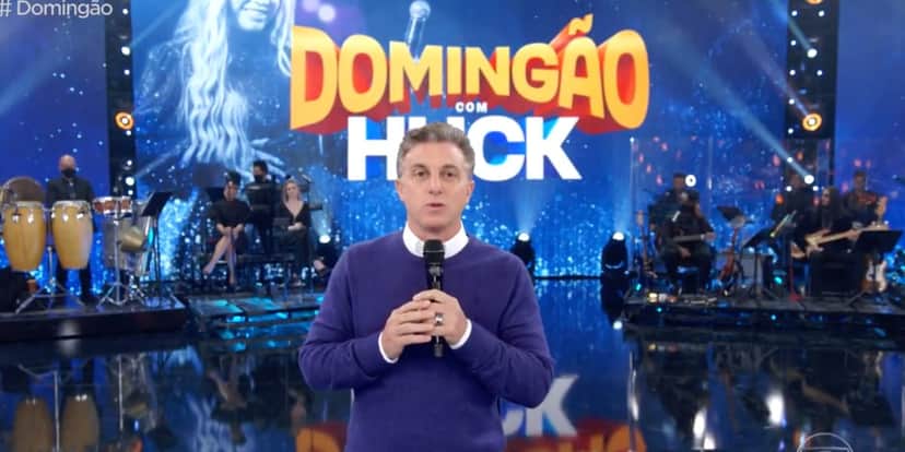 Luciano Huck comanda o Domingão, na Globo (Foto: Reprodução) Luciano Huck comanda o Domingão, na Globo (Foto: Reprodução)