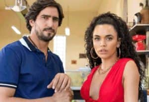 Tertulinho e Xaviera vão se relacionar em Mar do Sertão (Foto: Reprodução / Globo) Tertulinho e Xaviera vão se relacionar em Mar do Sertão (Foto: Reprodução / Globo)