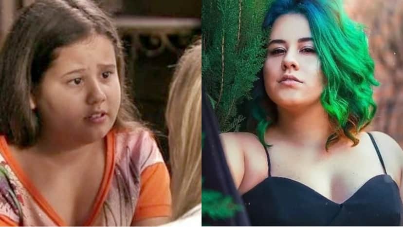 Ágatha de Avenida Brasil e a atriz aos 22 anos Ágatha de Avenida Brasil e a atriz aos 22 anos