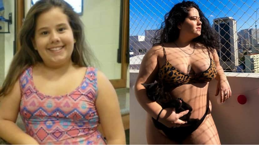 A atriz bem jovem e mais recentemente, em suas redes sociais A atriz bem jovem e mais recentemente, em suas redes sociais