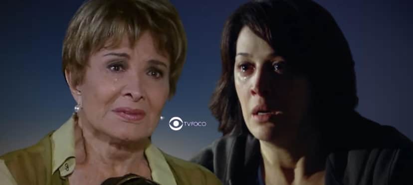 Com sede de vingança, Irene (Glória Menezes) tentará matar Flora (Patricia Pillar) na reta final de A Favorita (Foto: Reprodução / Globo / Montagem TV Foco) Com sede de vingança, Irene (Glória Menezes) tentará matar Flora (Patricia Pillar) na reta final de A Favorita (Foto: Reprodução / Globo / Montagem TV Foco)