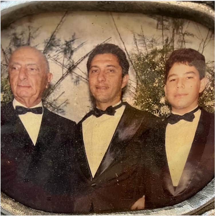 Foto rara de Marcus Buaiz - Foto Reprodução