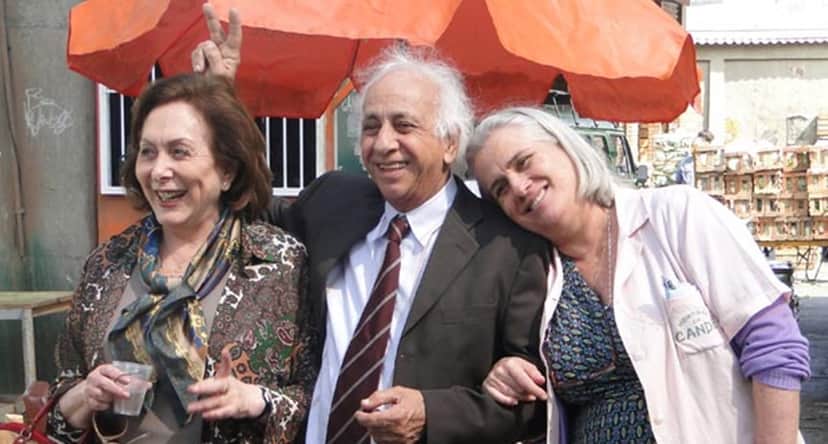 Aracy Balabanian, Flávio Migliaccio e Vera Holts nos bastidores de "Passione" Aracy Balabanian, Flávio Migliaccio e Vera Holts nos bastidores de "Passione"