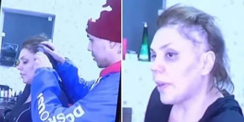 Simony deu a missão de raspar seus cabelos para o seu filho Ryan, a cena é emocionante (Foto Reprodução/Montagem/Internet) Simony deu a missão de raspar seus cabelos para o seu filho Ryan, a cena é emocionante (Foto Reprodução/Montagem/Internet)