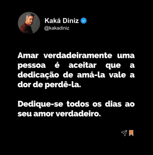 Kaká Diniz, esposo da cantora Simone, publica menagem com reflexão importante e público se pronuncia - Foto Reprodução Instagram Kaká Diniz, esposo da cantora Simone, publica menagem com reflexão importante e público se pronuncia - Foto Reprodução Instagram