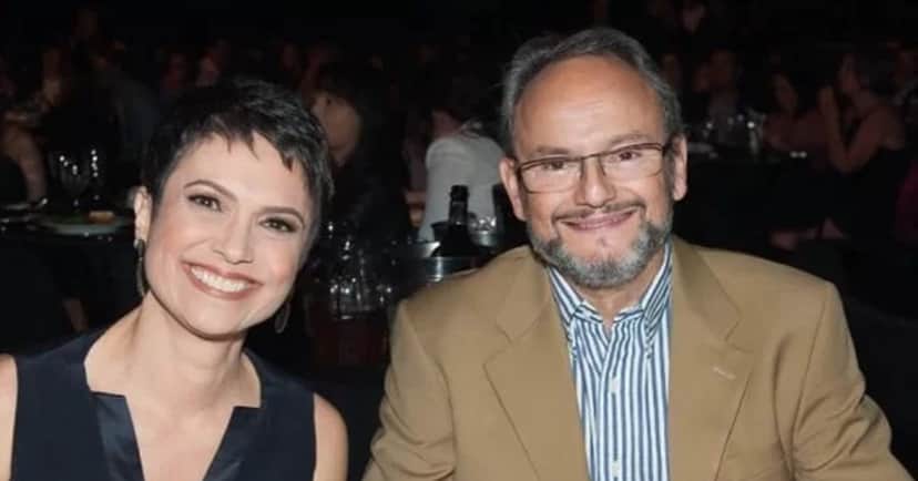 Sandra Annenberg e Ernesto Paglia são casados (Foto: Reprodução) Sandra Annenberg e Ernesto Paglia são casados (Foto: Reprodução)