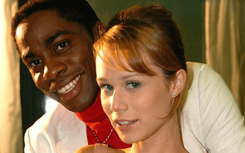 Mariana Ximenes e Lázaro Ramos em 'Cobras e Lagartos', da Globo (Foto: Divulgação) Mariana Ximenes e Lázaro Ramos em 'Cobras e Lagartos', da Globo (Foto: Divulgação)