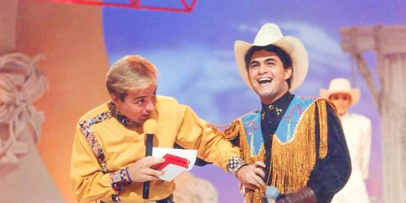 Donizeti Camargo em um dos programas do Gugu (Foto: Reprodução)