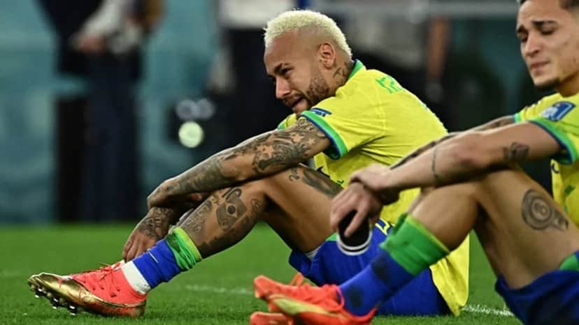 O Brasil foi eliminado da Copa do Mundo, após perder o jogo para a Croácia (Foto: Reprodução) O Brasil foi eliminado da Copa do Mundo, após perder o jogo para a Croácia (Foto: Reprodução)