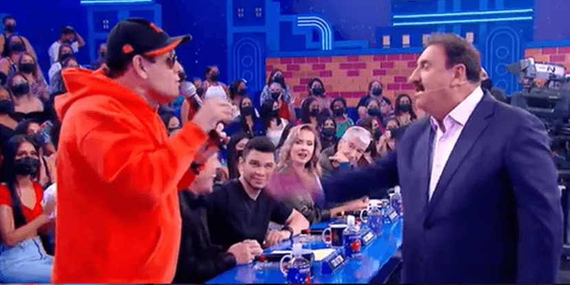 Serginho Mallandro ao lado de Ratinho no programa do SBT (Foto: Divulgação) Serginho Mallandro ao lado de Ratinho no programa do SBT (Foto: Divulgação)