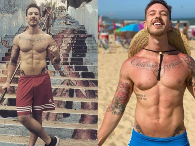 Gabriel chama atenção por sua beleza (Foto: Reprodução / Instagram)